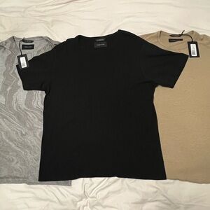 [BUNDLE] 3x Wings + Horns Premium Slub Tees - L - NWT/Mint